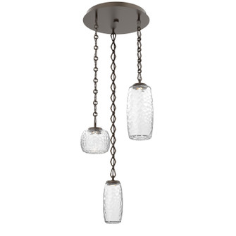 Vessel LED Pendant in Flat Bronze (404|CNB0091-03-FB-C-CH1-L3)