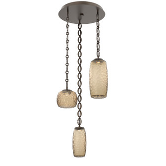 Vessel LED Pendant in Flat Bronze (404|CNB0091-03-FB-B-CH2-L1)