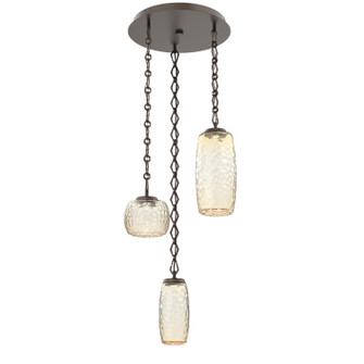 Vessel LED Pendant in Flat Bronze (404|CNB0091-03-FB-A-CH1-L1)