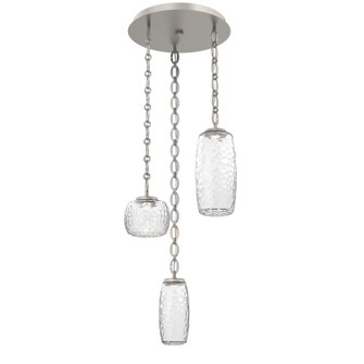 Vessel LED Pendant in Beige Silver (404|CNB0091-03-BS-C-CH2-L3)