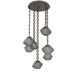 Mesa LED Pendant in Flat Bronze (404|CNB0089-05-FB-S-CH2-L3)