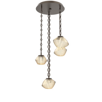 Mesa LED Pendant in Flat Bronze (404|CNB0089-03-FB-A-CH2-L3)