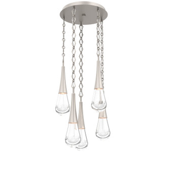 Raindrop LED Pendant in Beige Silver (404|CNB0078-05-BS-C-CH1-L1)