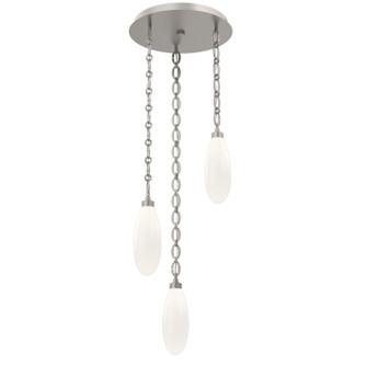 Fiori LED Pendant in Beige Silver (404|CNB0071-03-BS-WL-CH2-L3)