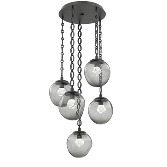 Aster LED LED Pendant in Matte Black (404|CNB0066-05-MB-ZS-CH2-L1)