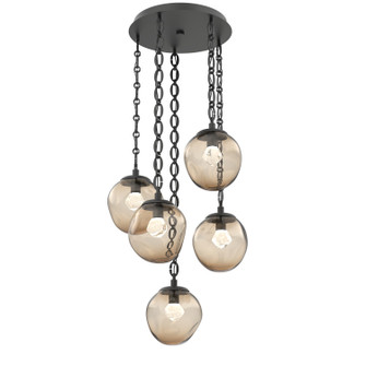 Aster LED LED Pendant in Matte Black (404|CNB0066-05-MB-ZB-CH2-L1)