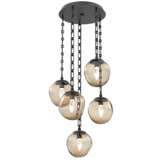 Aster LED LED Pendant in Matte Black (404|CNB0066-05-MB-GB-CH3-L3)