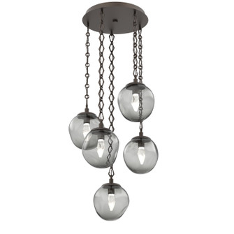 Aster LED LED Pendant in Flat Bronze (404|CNB0066-05-FB-GS-CH1-L3)