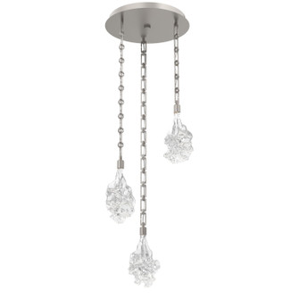 Blossom LED Pendant in Beige Silver (404|CNB0059-03-BS-BC-CH3-L1)