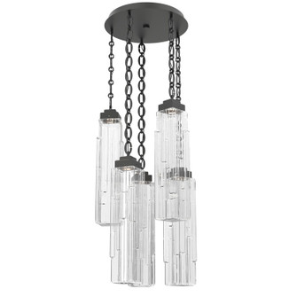 Ledgestone LED Pendant in Matte Black (404|CNB0056-05-MB-LC-CH2-L3)