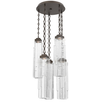 Ledgestone LED Pendant in Flat Bronze (404|CNB0056-05-FB-LC-CH1-L1)