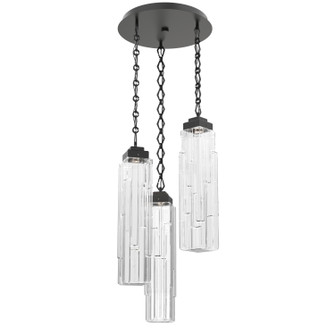 Ledgestone LED Pendant in Matte Black (404|CNB0056-03-MB-LC-CH1-L3)