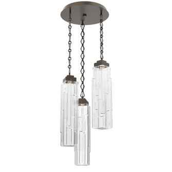 Ledgestone LED Pendant in Flat Bronze (404|CNB0056-03-FB-LC-CH1-L1)