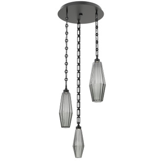 Aalto LED Pendant in Matte Black (404|CNB0049-03-MB-RS-CH3-L3)