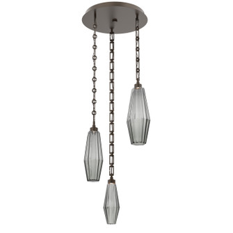 Aalto LED Pendant in Flat Bronze (404|CNB0049-03-FB-RS-CH3-L3)