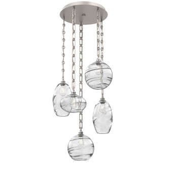 Misto Five Light Pendant in Beige Silver (404|CNB0048-05-BS-OC-CH3-E2)