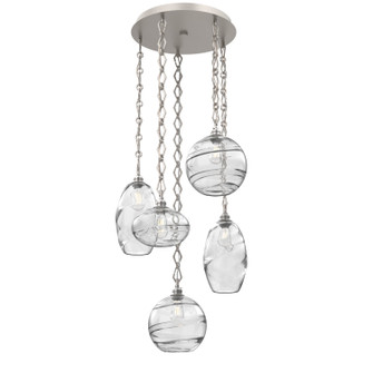 Misto Five Light Pendant in Beige Silver (404|CNB0048-05-BS-OC-CH1-E2)