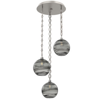 Terra Three Light Pendant in Beige Silver (404|CNB0047-03-BS-OS-CH2-E2)
