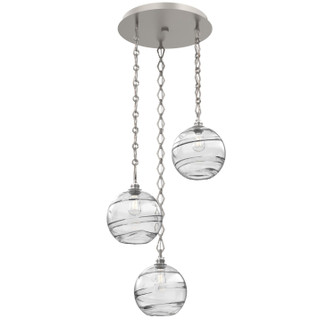 Terra Three Light Pendant in Beige Silver (404|CNB0047-03-BS-OC-CH1-E2)