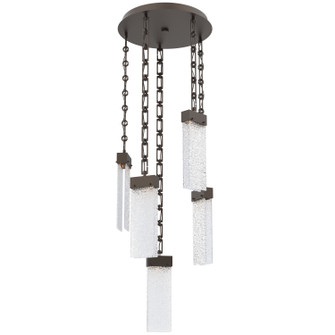 Parallel LED Pendant in Flat Bronze (404|CNB0042-05-FB-CR-CH3-L1)