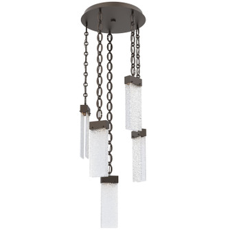 Parallel LED Pendant in Flat Bronze (404|CNB0042-05-FB-CR-CH2-L3)