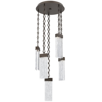 Parallel LED Pendant in Flat Bronze (404|CNB0042-05-FB-CG-CH1-L1)