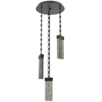 Parallel LED Pendant in Matte Black (404|CNB0042-03-MB-SG-CH3-L3)