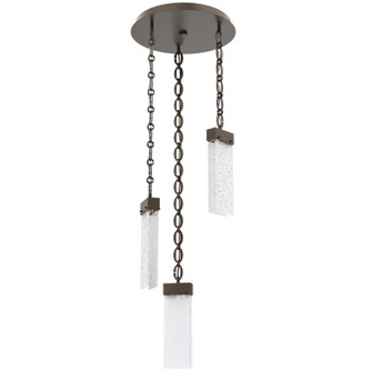Parallel LED Pendant in Flat Bronze (404|CNB0042-03-FB-CR-CH2-L1)