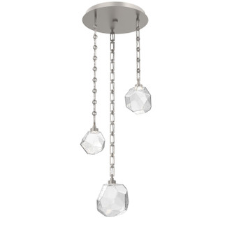 Gem LED Pendant in Beige Silver (404|CNB0039-03-BS-C-CH3-L3)