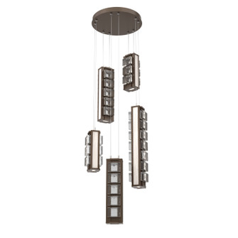 Tessera LED Pendant in Flat Bronze (404|CHB0100-05-FB-TP-CA1-L1-W01)