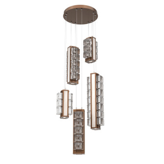 Tessera LED Pendant in Burnished Bronze (404|CHB0100-05-BB-TW-CA1-L3-W01)