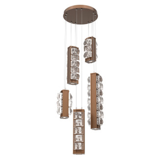Tessera LED Pendant in Burnished Bronze (404|CHB0100-05-BB-TF-CA1-L3-000)