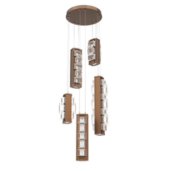 Tessera LED Pendant in Burnished Bronze (404|CHB0100-05-BB-TE-CA1-L1-000)
