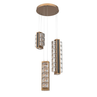 Tessera LED Pendant in Novel Brass (404|CHB0100-03-NB-TO-CA1-L3-W02)