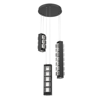 Tessera LED Pendant in Matte Black (404|CHB0100-03-MB-TP-CA1-L1-000)
