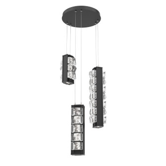 Tessera LED Pendant in Matte Black (404|CHB0100-03-MB-TF-CA1-L3-000)