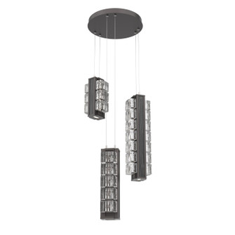 Tessera LED Pendant in Graphite (404|CHB0100-03-GP-TW-CA1-L3-W02)