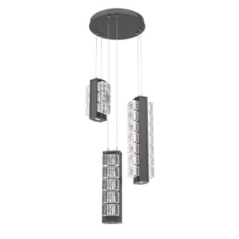 Tessera LED Pendant in Graphite (404|CHB0100-03-GP-TW-CA1-L1-000)