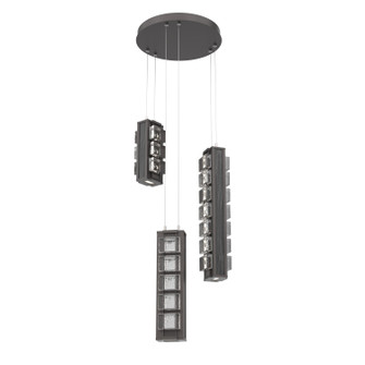 Tessera LED Pendant in Graphite (404|CHB0100-03-GP-TP-CA1-L3-W02)