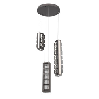 Tessera LED Pendant in Graphite (404|CHB0100-03-GP-TP-CA1-L1-W01)