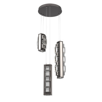 Tessera LED Pendant in Graphite (404|CHB0100-03-GP-TE-CA1-L3-W01)