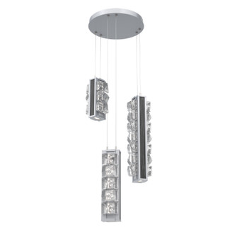Tessera LED Pendant in Classic Silver (404|CHB0100-03-CS-TF-CA1-L3-W02)