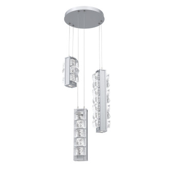 Tessera LED Pendant in Classic Silver (404|CHB0100-03-CS-TF-CA1-L1-000)