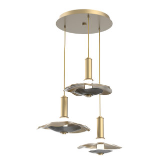 Cumulus LED Pendant in Gilded Brass (404|CHB0099-03-GB-00-C01-L3-BI)