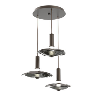 Cumulus LED Pendant in Flat Bronze (404|CHB0099-03-FB-00-C01-L3-SG)