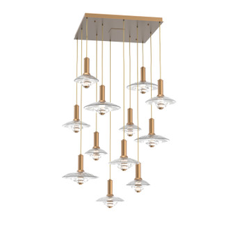 Cirrus LED Pendant in Novel Brass (404|CHB0098-12-NB-CG-C01-L3)