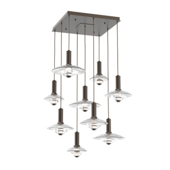 Cirrus LED Pendant in Flat Bronze (404|CHB0098-09-FB-CG-C01-L3)