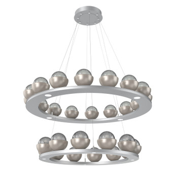 Cabochon LED Chandelier in Classic Silver (404|CHB0093-2B-CS-S-CA1-L1-BS)