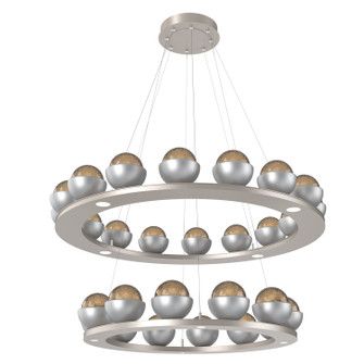 Cabochon LED Chandelier in Beige Silver (404|CHB0093-2B-BS-B-CA1-L1-CS)