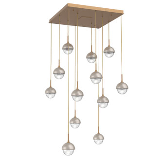 Cabochon LED Pendant in Novel Brass (404|CHB0093-12-NB-C-C01-L3-BS)